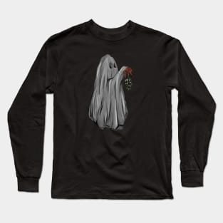 Ghosty hanging mistletoe Long Sleeve T-Shirt